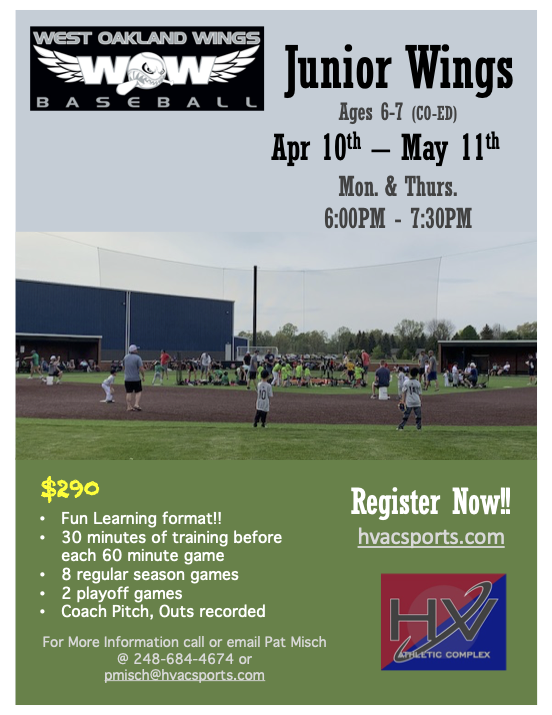 Junior Wings - HVAC Sports